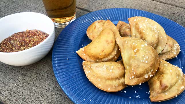Image for article titled Can you pretzel-fy pierogi? You bet your ass you can