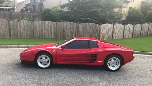 Image for article titled At $23,700, Could This 1987 Ferrari Testarossa Replica Be Some Neighbor-Fooling Fun?
