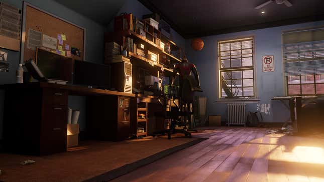 Miles’ bedroom.