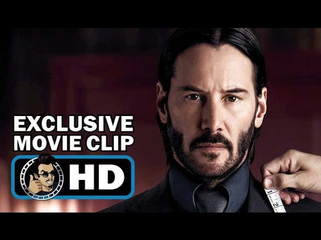 The clothes make the hitman in this <i>John Wick: Chapter 2</i> clip
