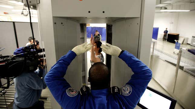 Image for article titled Airport Body Scanners Have a Gender Problem