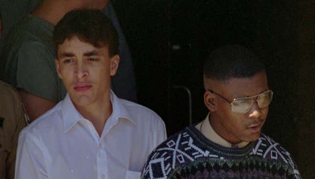 Demery and Green in 1993. Photo credit: Jim Bounds/AP