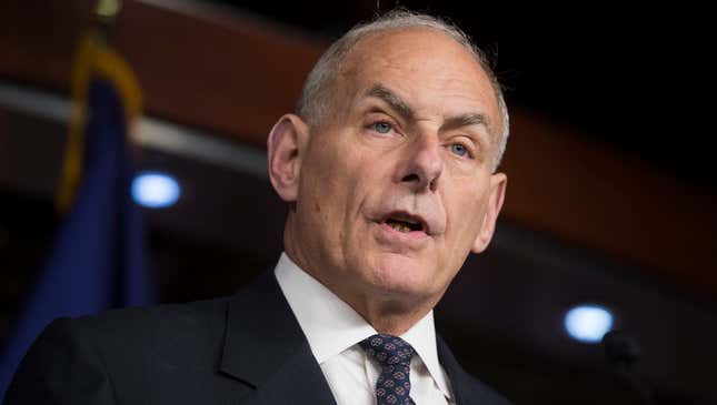 Image for article titled John Kelly Apologizes For Assuming Everyone Would Ignore Abuse Allegations Like They Do In Military