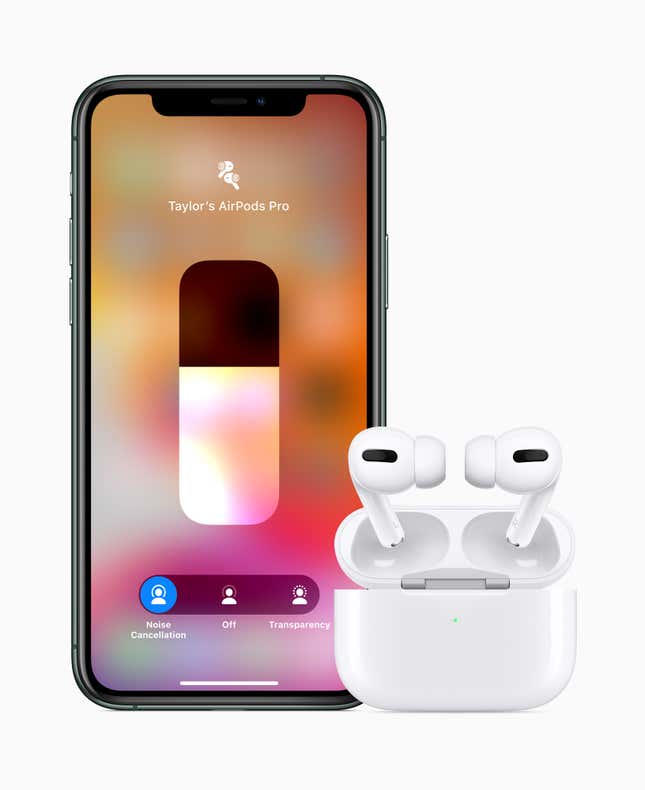 Imagen para el artículo titulado Apple por fin lanza sus nuevos AirPods con cancelación de ruido y nuevo diseño