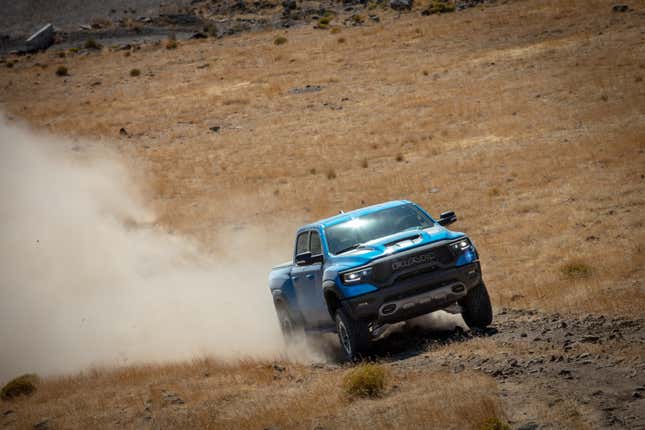 Image for article titled The 2021 Ram 1500 TRX Is Awesome Off-Road And Not So Great At Anything Else