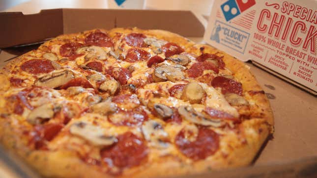 Image for article titled Domino’s now using cameras to assess whether your pizza is good [Updated]