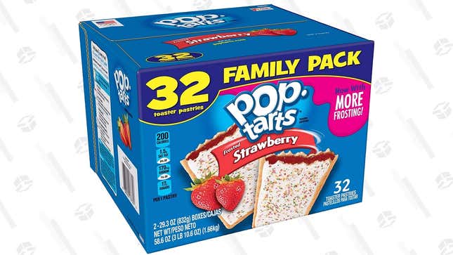 32-Pack Frosted Strawberry Pop-Tarts | $4 | Amazon | Clip the $1.55 coupon