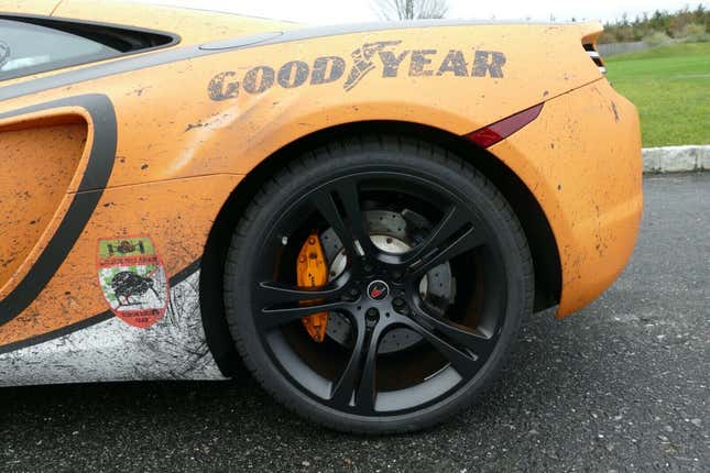 Image for article titled At $110,000, Could You Get Wrapped Up In This 2012 McLaren MP4-12C?