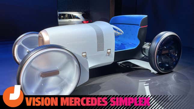 Mercedes' Concept Car Is A Futuristic Hot Rod Based On A Car Over A Century Old