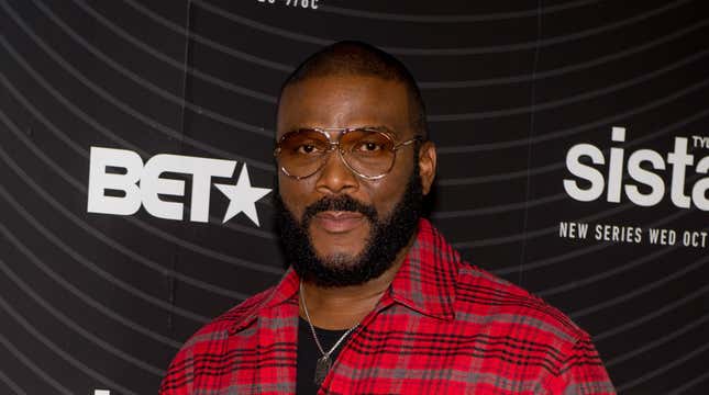 Tyler Perry attends the Oval and Sistas screenings on Oct. 20, 2019, in Atlanta