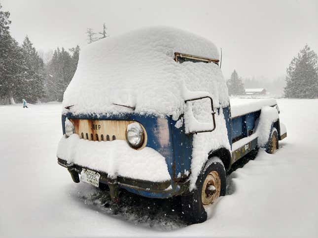 Image for article titled I'm Converting This Rusty 1958 Jeep FC-170 Into An Electric Off-Roader But It's Going To Be Brutal
