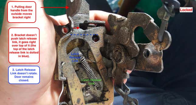 Image for article titled This Is Why You Can't Unlock A Car Door If Someone Is Trying To Open It At The Same Time