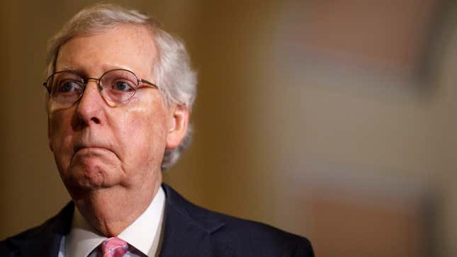 Image for article titled Mitch McConnell Wonders If He Could’ve Done More To Harm People In Private Sector