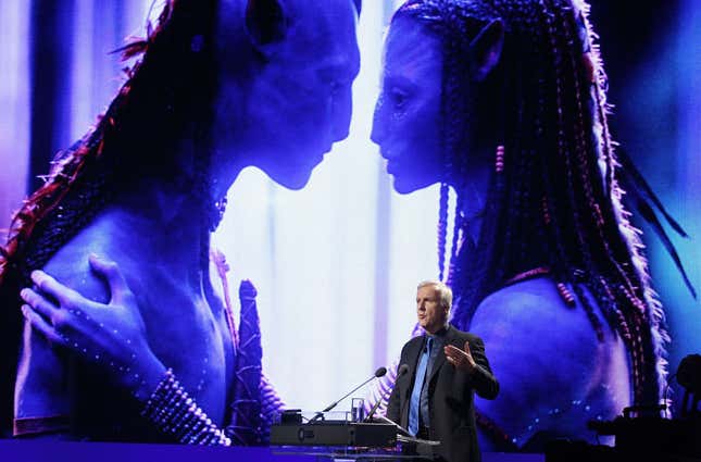 James Cameron, hablando sobre Avatar en una imagen de archivo de 2010.