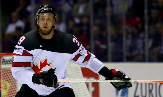 Image for article titled Anthony Mantha Is Blazing A Path Of Destruction Through The World Championship