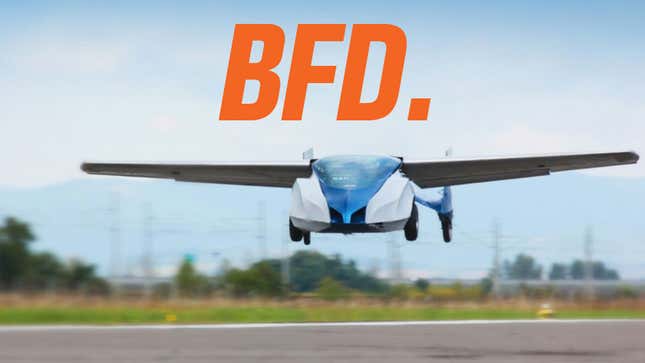 Image for article titled Yay, Another Damn Flying Car
