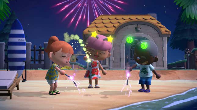 Image for article titled Animal Crossing: New Horizons Camera Glitch Is Back As An Official Feature