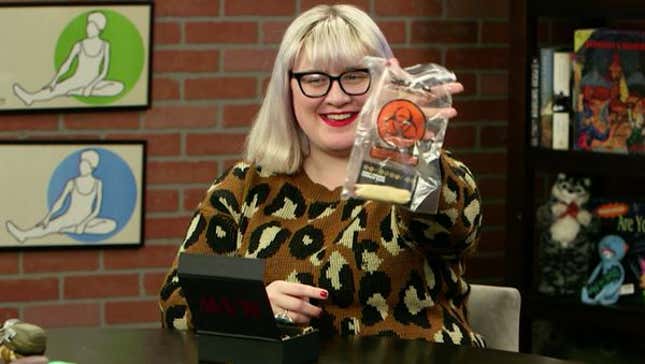 The folks from <i>Raw</i> sent us an edible finger in the mail