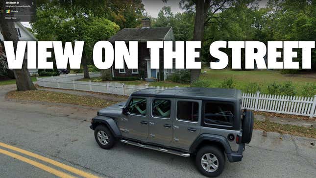 Google Street View AI Develops Six-Door Jeep Wrangler