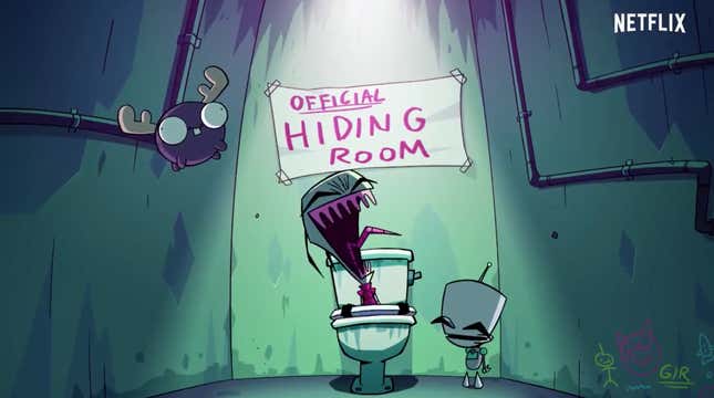 Invasor Zim y el poder del Florpus.