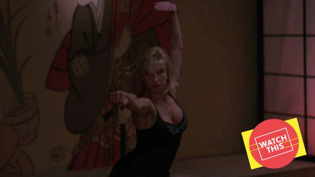 Image for article titled The queen of DTV action takes cues from The Dead Zone in her boldest, sexiest movie