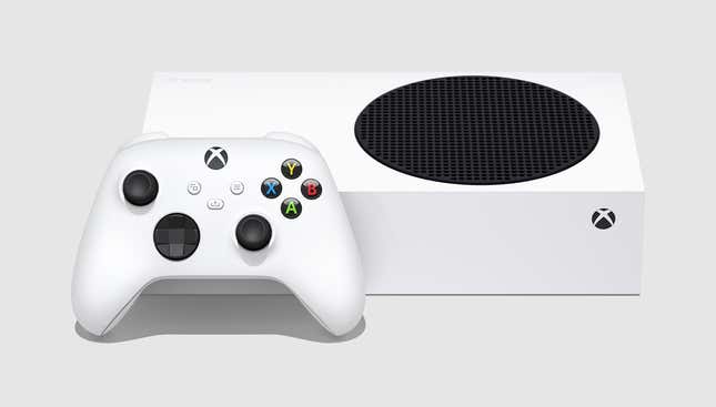 a photo of the xbox series s