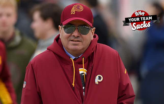 Image for article titled Why Your Team Sucks 2019: Washington Redskins