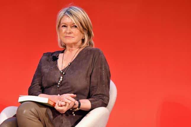 Image for article titled Martha Stewart Likes Her Wine With Ice Cubes