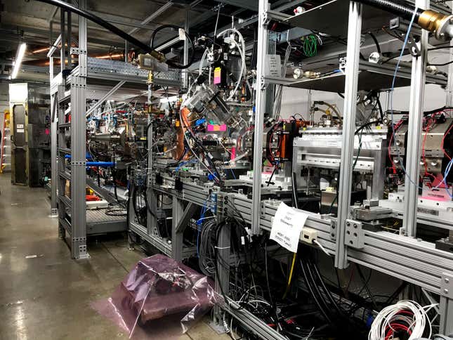 A test of the PIP-II accelerator at Fermilab near Batavia, Illinois.