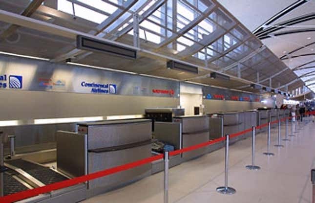 Detroit Metro during a test of the proposed no-passenger safety measure.