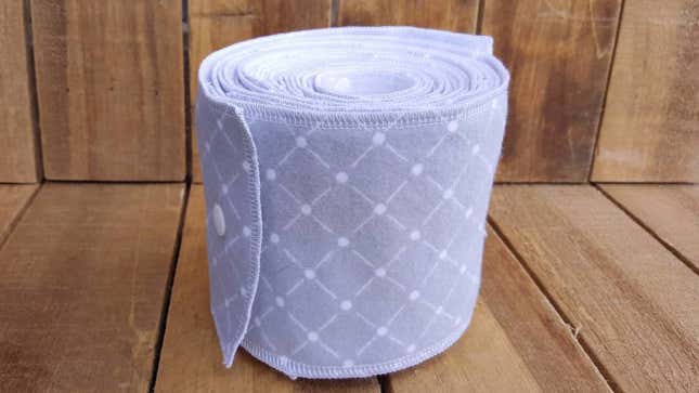Snap-together cloth wipes, $26 a roll on Etsy