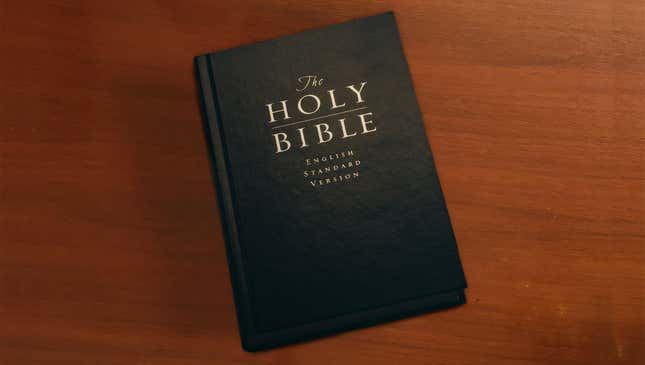 Image for article titled New Edition Of Bible Specifically Mentions Second Amendment
