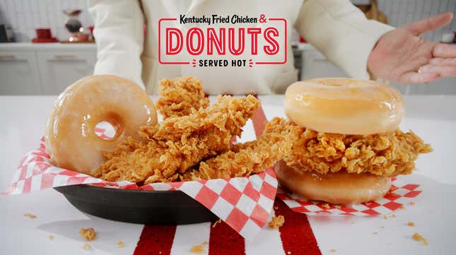 Image for article titled Grease is the word: KFC’s chicken and doughnuts are now available nationwide