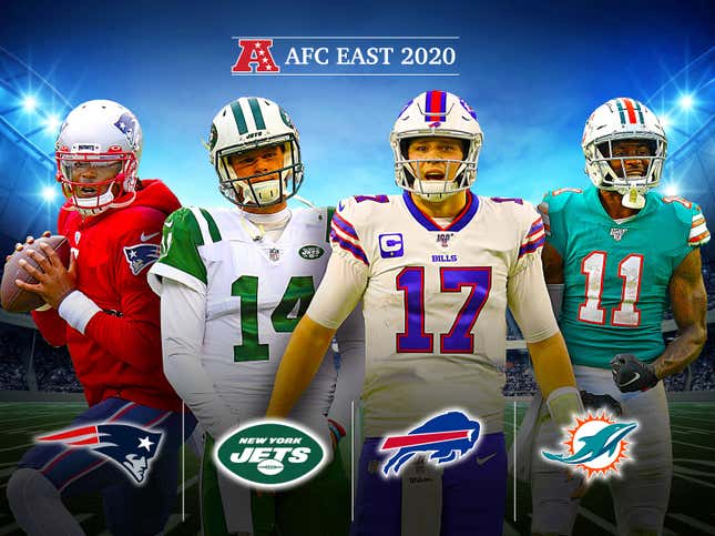 Image for article titled The Deadspin 2020 NFL Previews, AFC East: Tom’s Gone. Who’s Got Next?