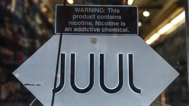 Image for article titled Juul Is Getting Sued by the FTC