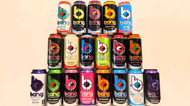 Image for article titled 19 Flavors Of Bang Energy Reviewed (And Then Mixed Together)