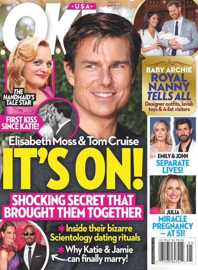 This Week In Tabloids: Tom Cruise and Elisabeth Moss Dating?