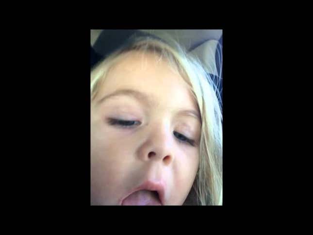 Three-Year-Old Takes 677 Selfies in a Row Because This Is Life Now