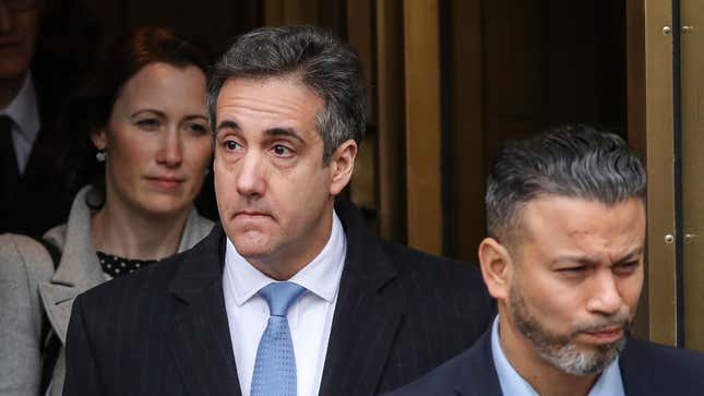 Image for article titled Michael Cohen Granted Prison Work Release For New Job With Trump 2020 Campaign