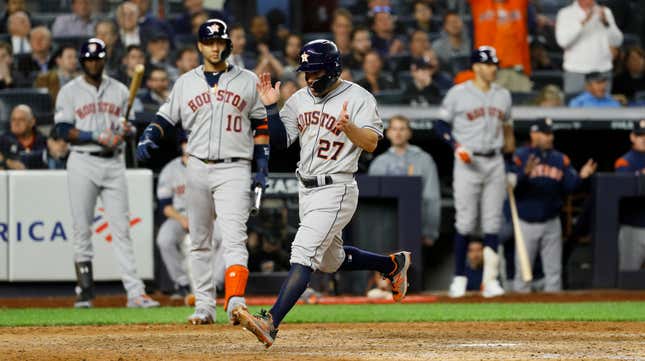 Image for article titled This Is Just Some Delightful Baserunning From The Astros