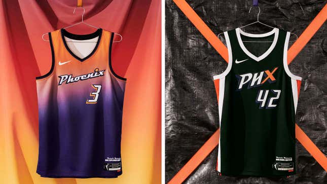Image for article titled Ranking the WNBA’s latest round of refreshingly cool jerseys