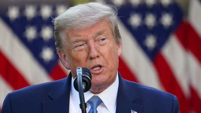 Image for article titled Trump Accuses New York Of Padding State’s Mortality Rate By Including African American Deaths