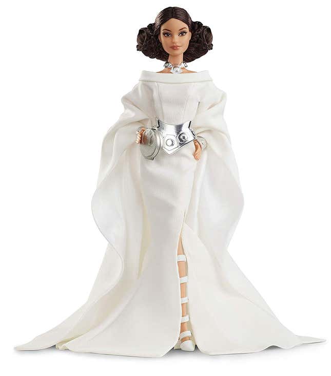 Image for article titled Mattel's New Star Wars Barbies Are Amazingly Extra