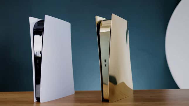 Image for article titled Someone Made A PS5 Out Of Brass