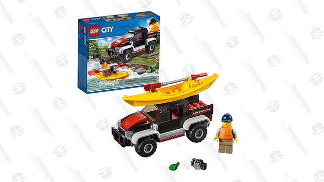 LEGO City Great Vehicles Kayak Adventure 60240 Building Kit , New 2019 (84 Piece) | $8 | Amazon