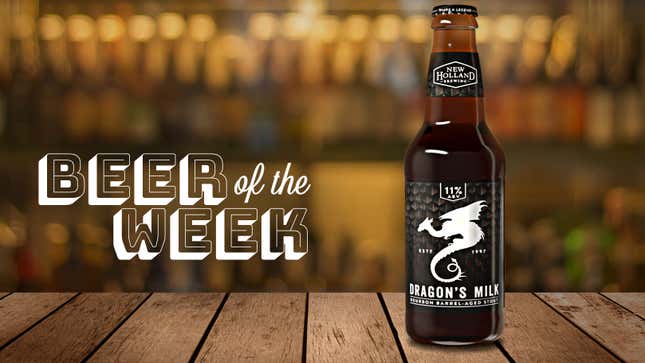 Image for article titled Beer Of The Week: New Holland’s Dragon’s Milk Stout gets a refresh