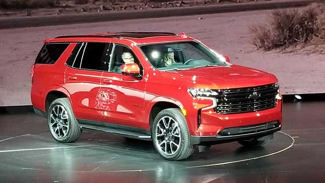 Image for article titled 2021 Chevrolet Suburban And 2021 Chevrolet Tahoe: Here They Are