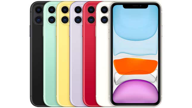 Image for article titled The Cheapest iPhone 11 Might Be Apple&#39;s Best Smartphone Deal