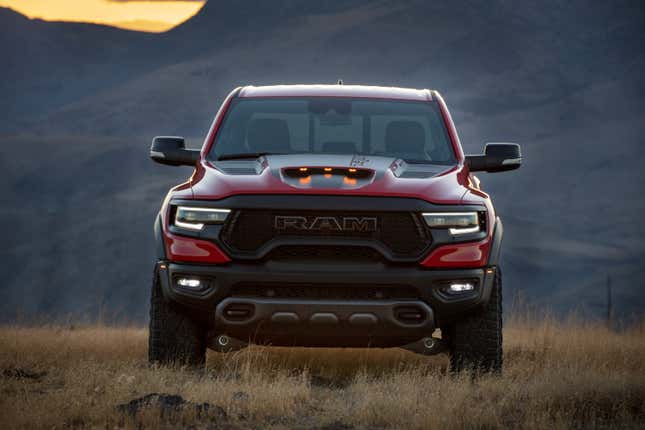 Image for article titled The 2021 Ram 1500 TRX Is Awesome Off-Road And Not So Great At Anything Else