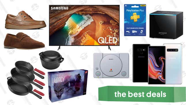Image for article titled Friday&#39;s Best Deals: E3 Gaming Deals, Samsung QLED TVs, Clarks and More